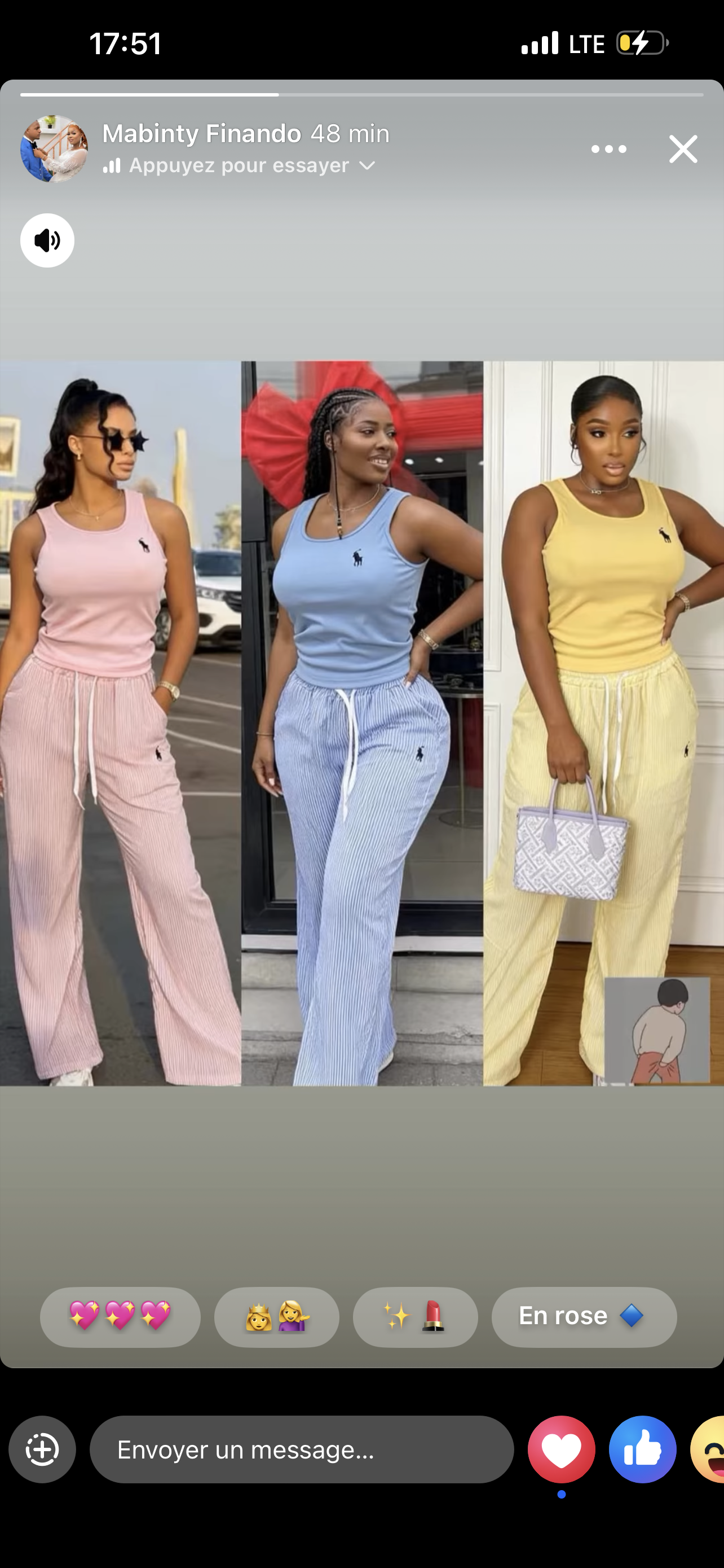 Les ensembles son disponible 