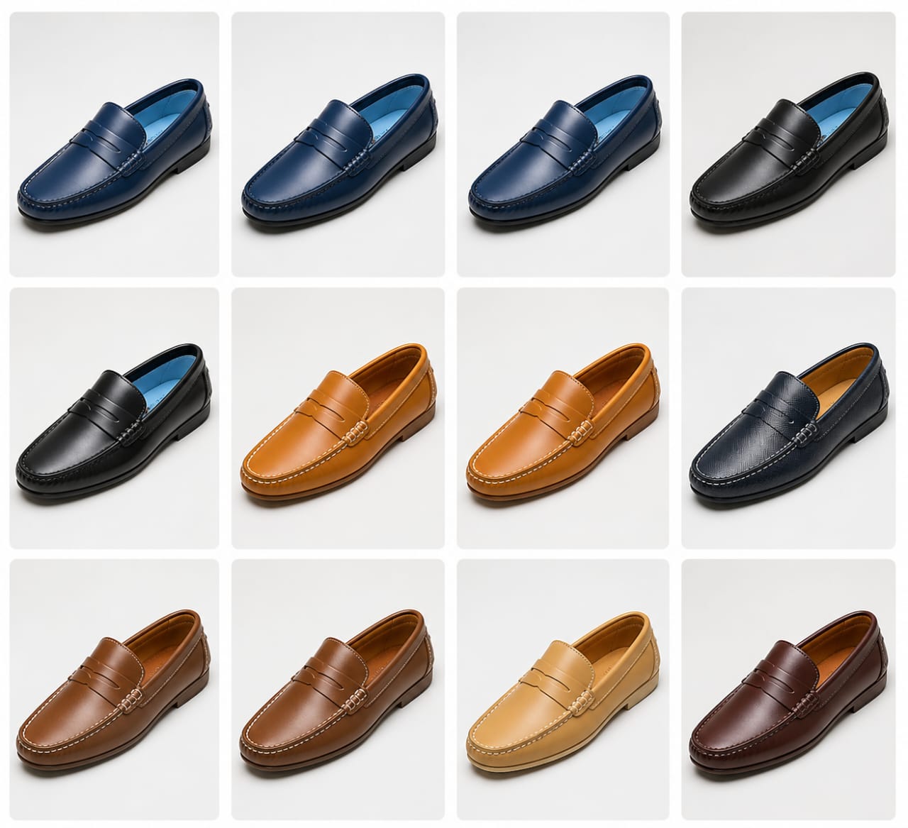 Mocassins Homme en Cuir