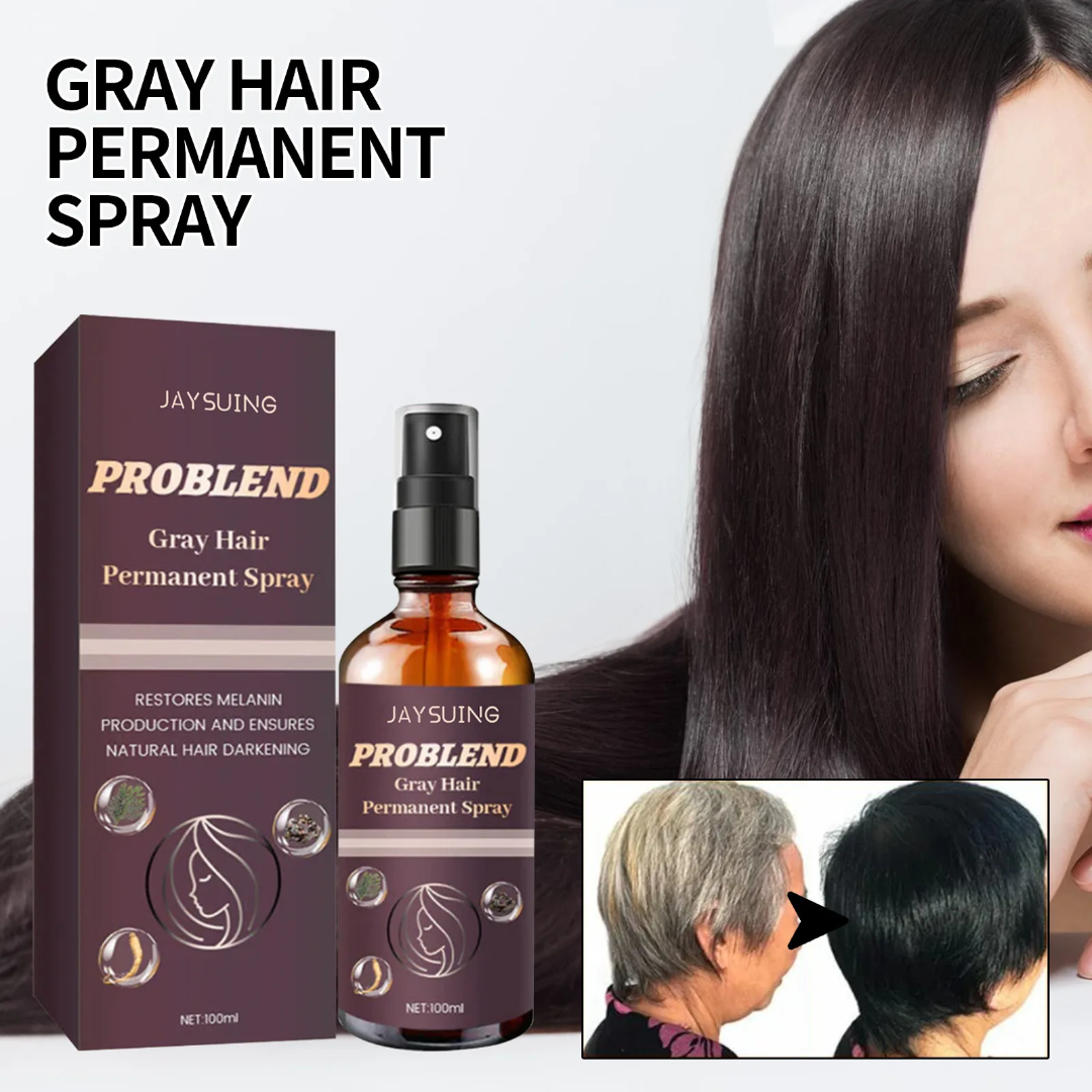 Spray anti cheveux blanc 
