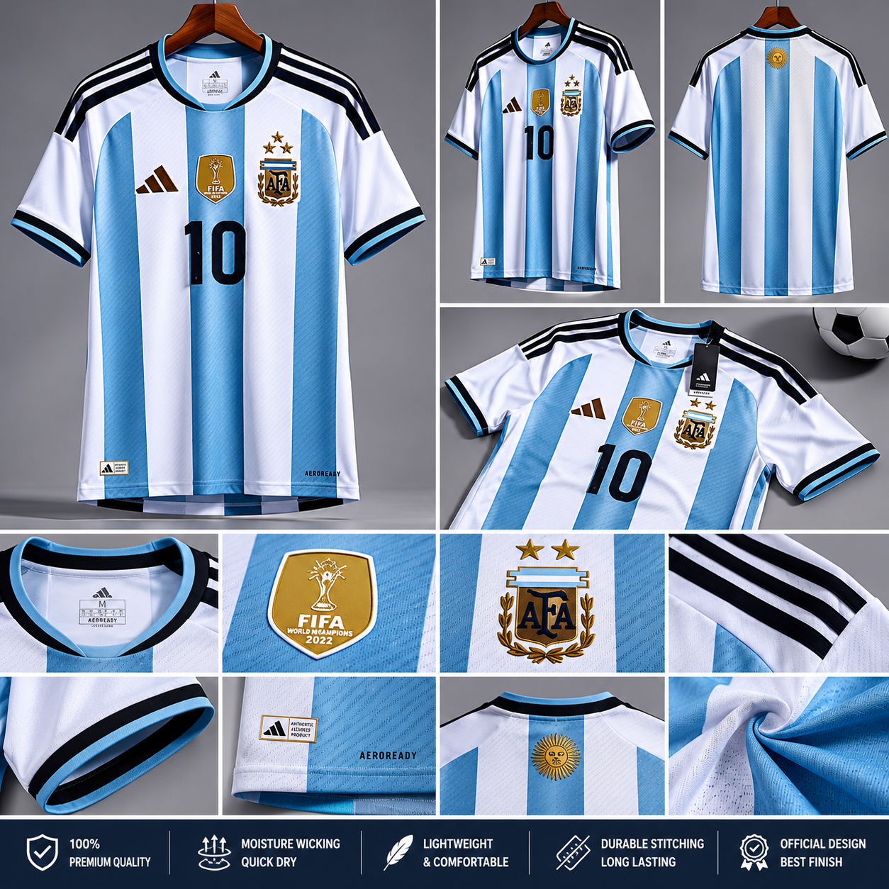 Maillot de football de l’équipe nationale d’Argentine