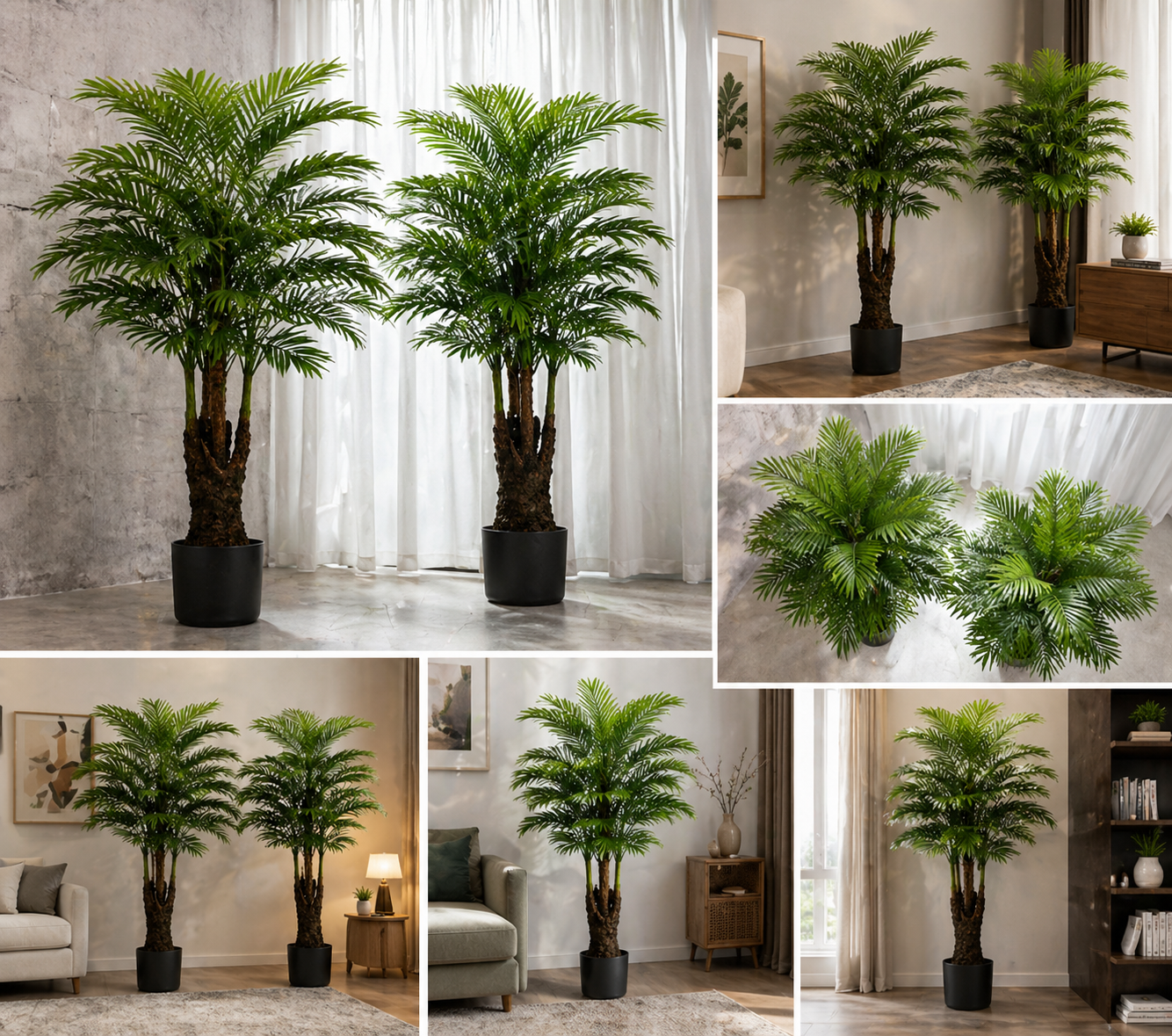 Plante artificielle palmier décoratif