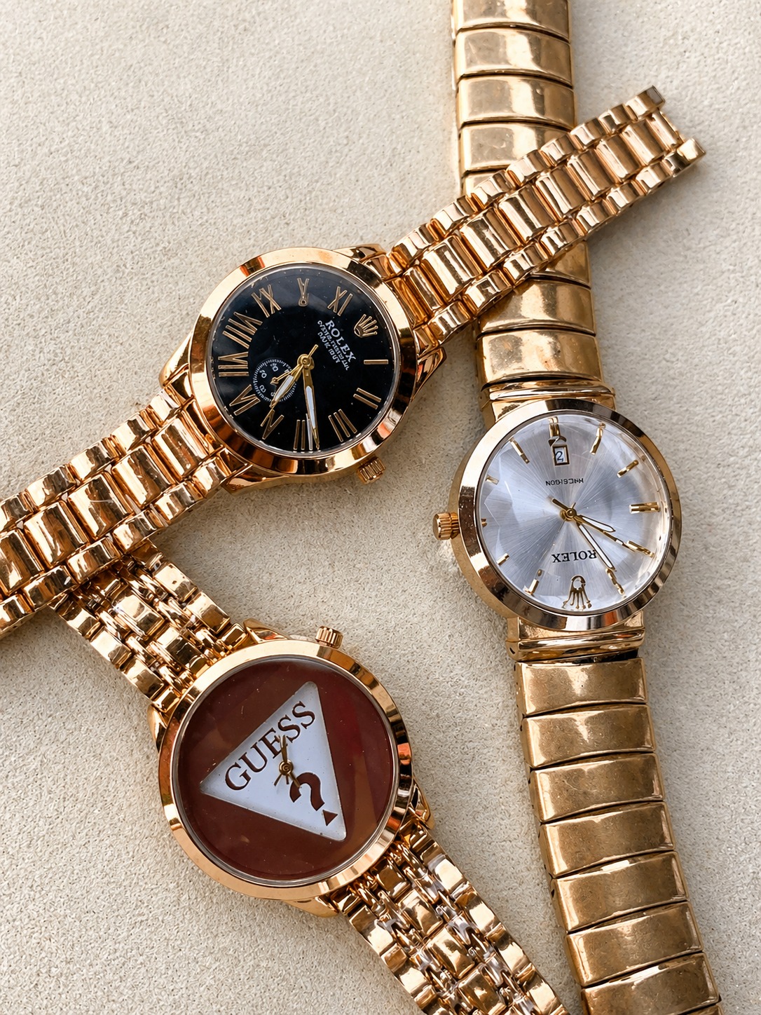 Montre plaqué