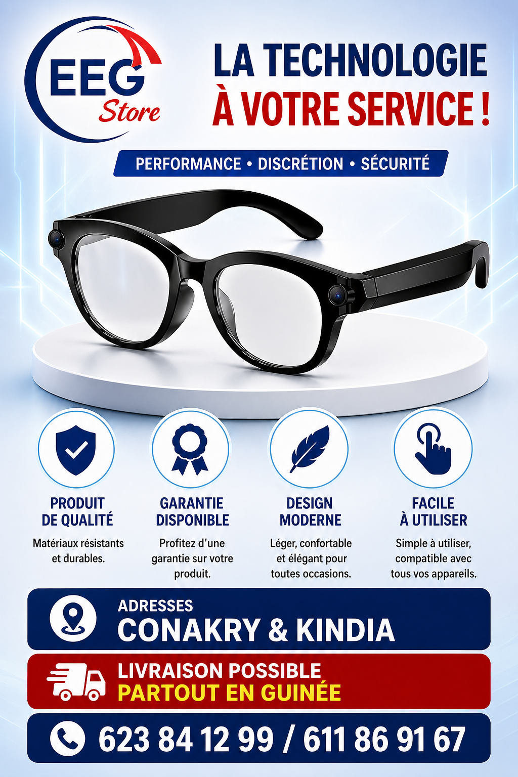 Lunettes caméra 