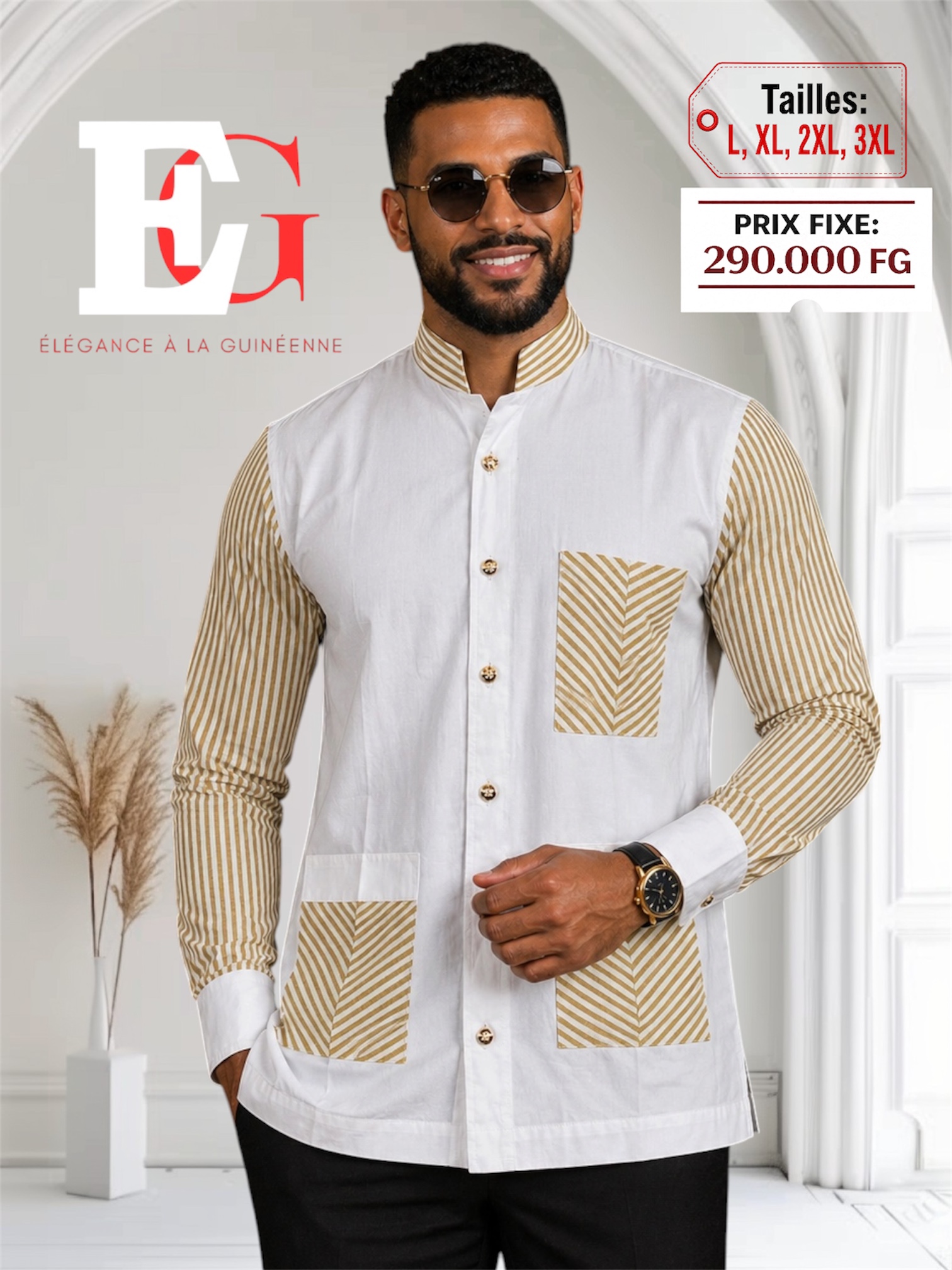 Chemise Lingalin 