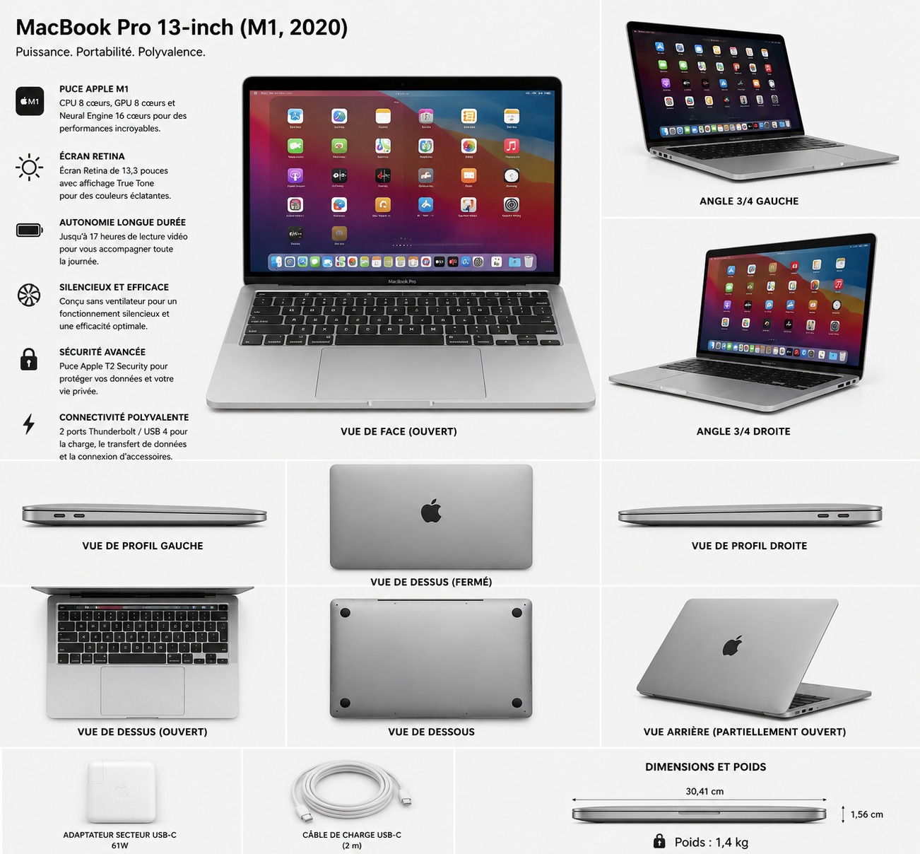 Macbook pro 13 pouces 
