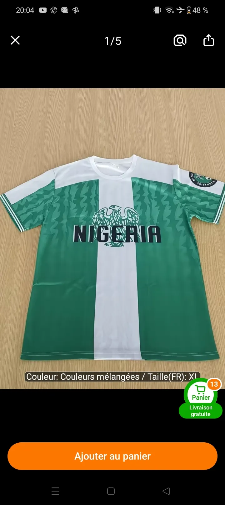 Nigeria shirt
