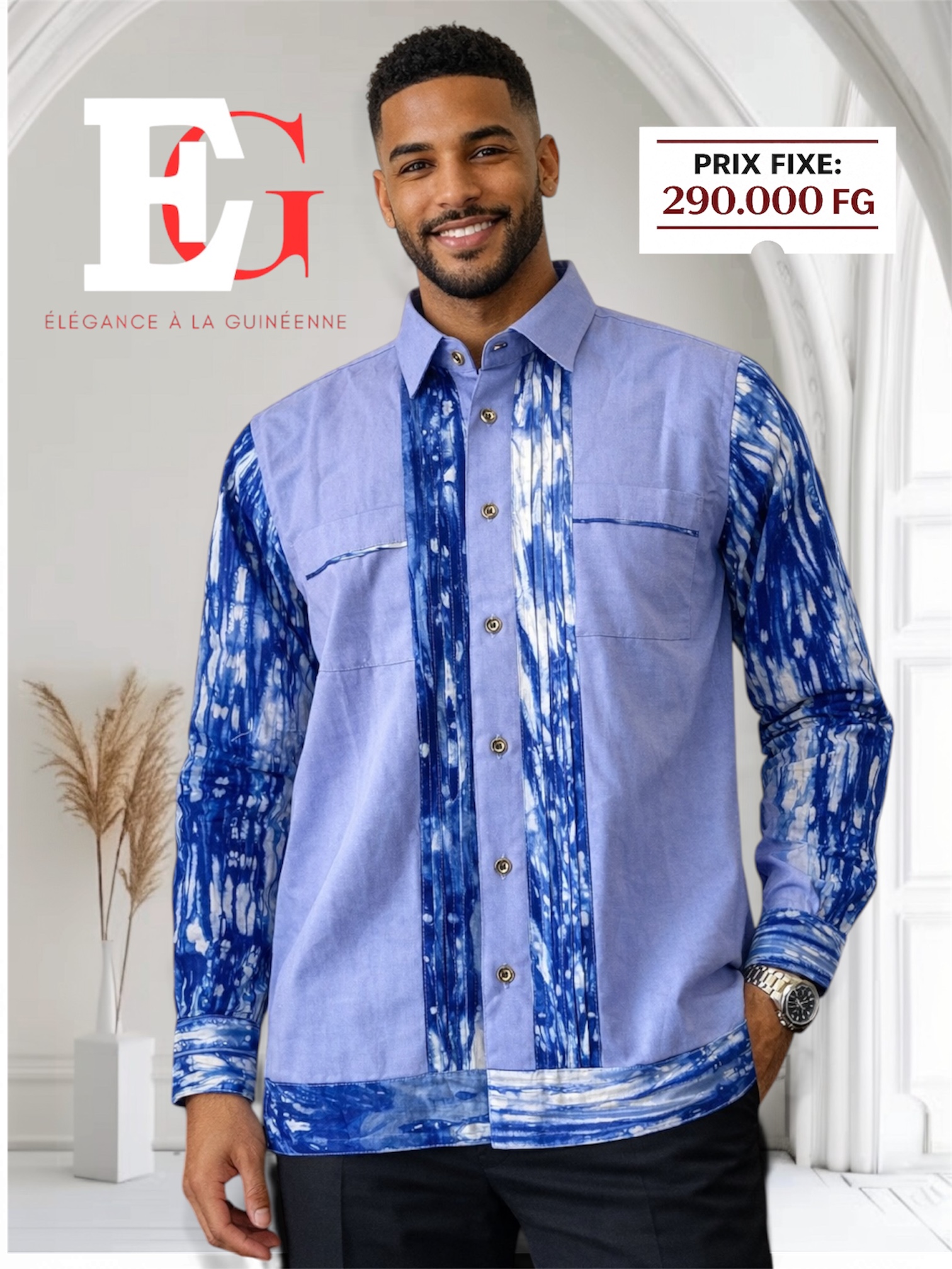 Chemise Lingalin 