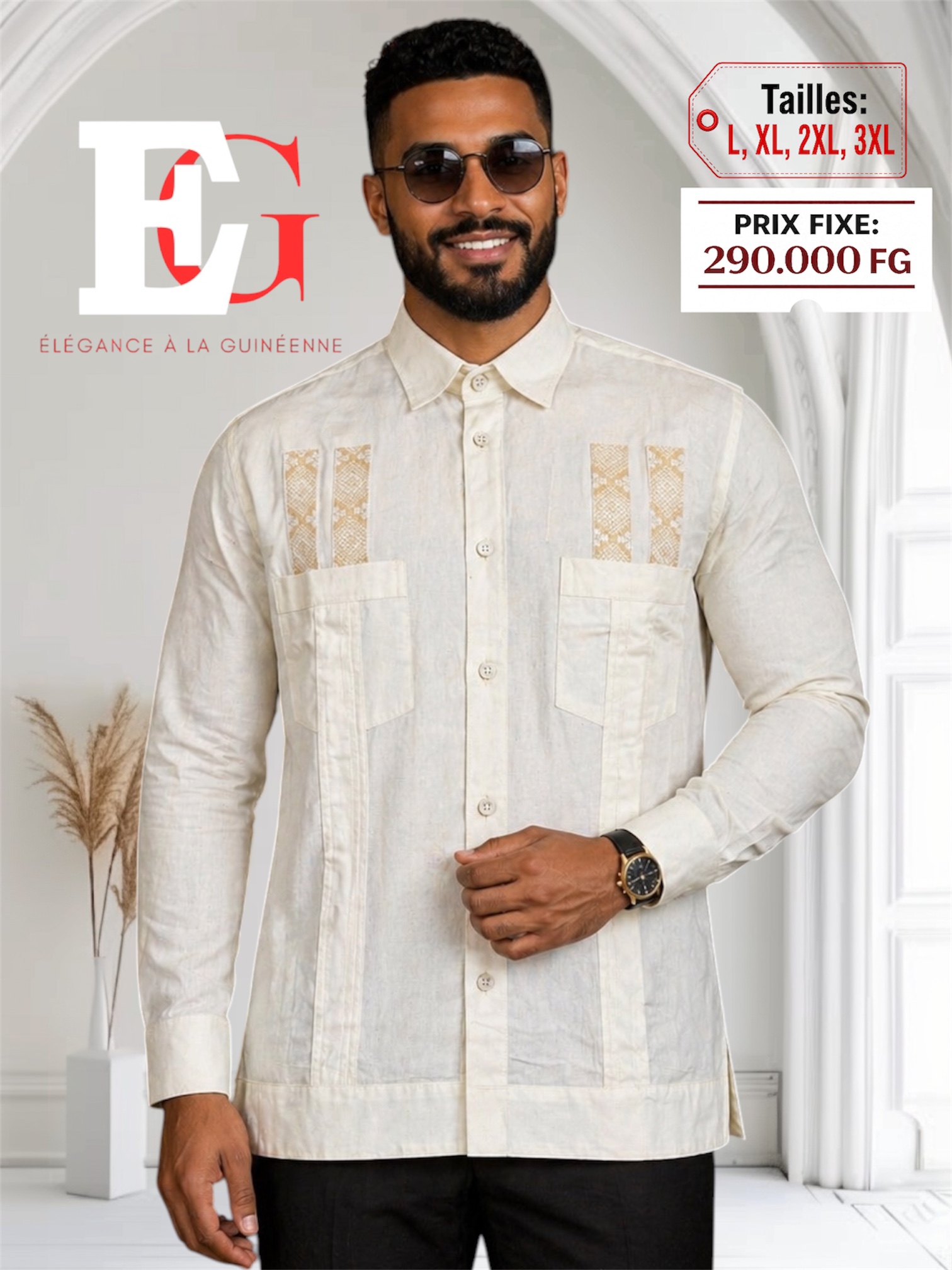 Chemise Lingalin 