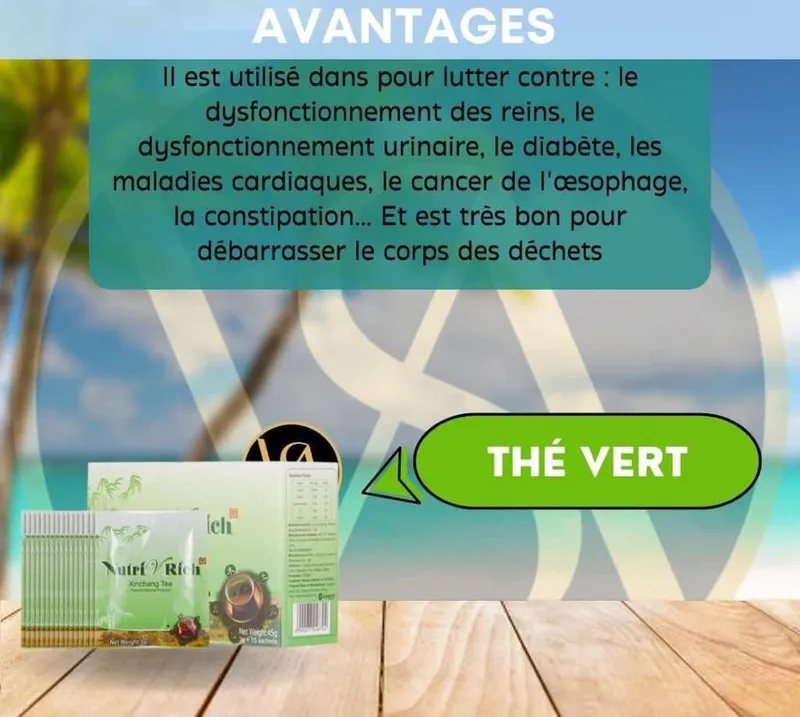 Thé vert longrich