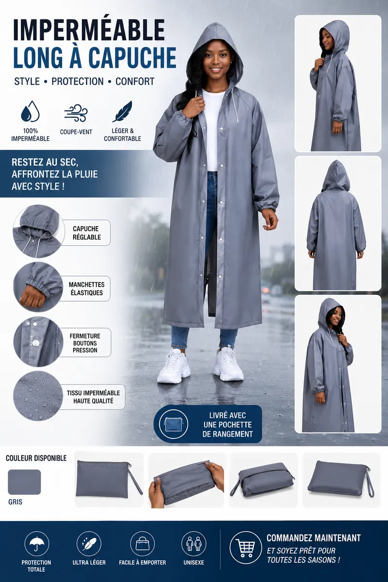 Capuche pliable
