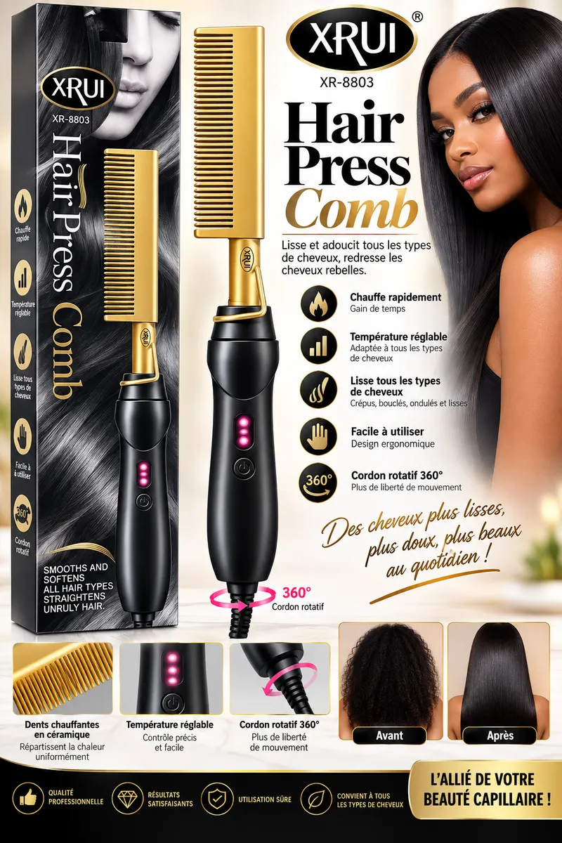 Appareil pour la coiffure 