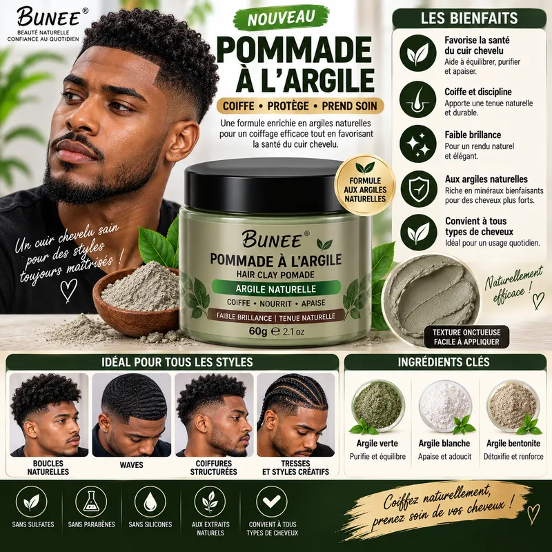 Pommade d'argile glaciale