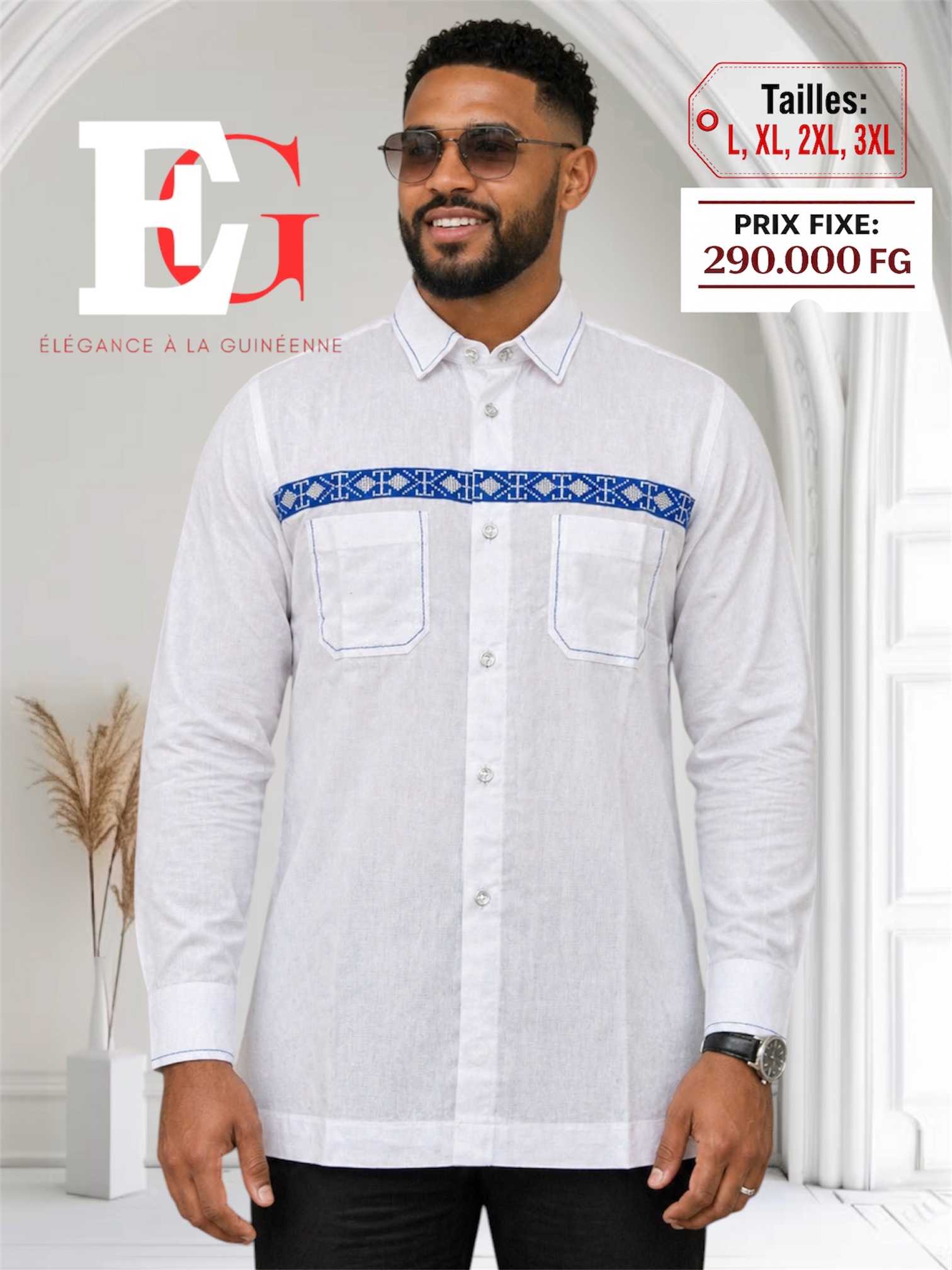 Chemise Lingalin 