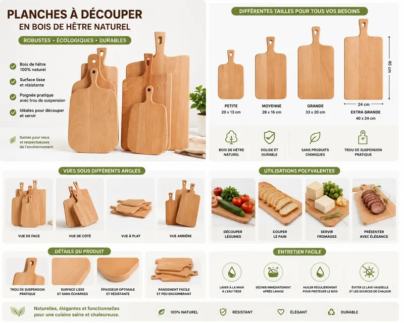 Planches à découper 