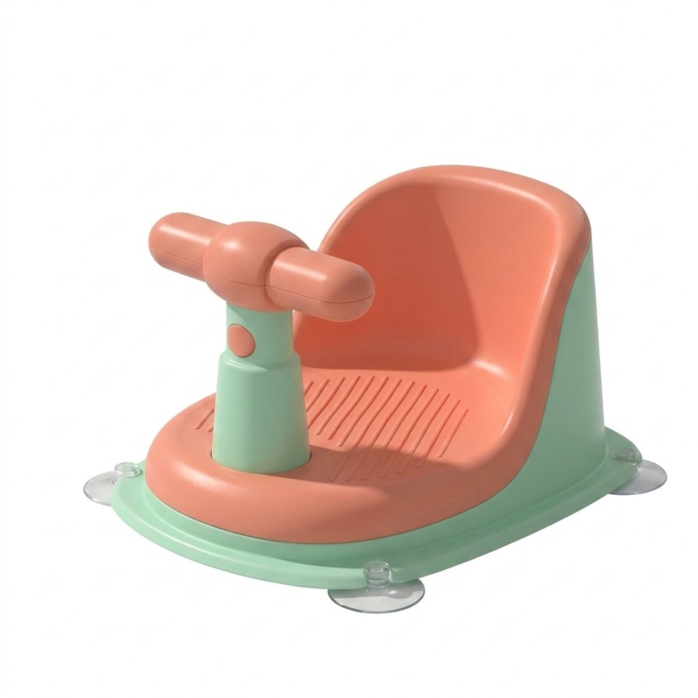 Siège de bain bébé avec ventouses et poignée — Réf. 081